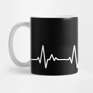 Cat Heartbeat - Cat Lover Mug